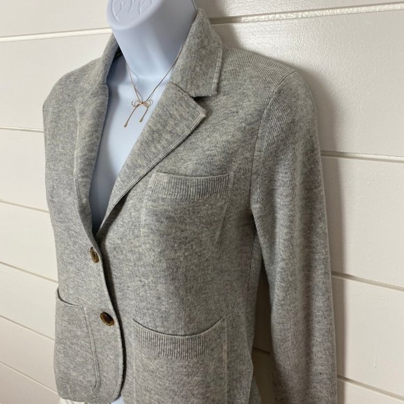 JCrew Knit Blazer, XXS. - Picture 3 of 7